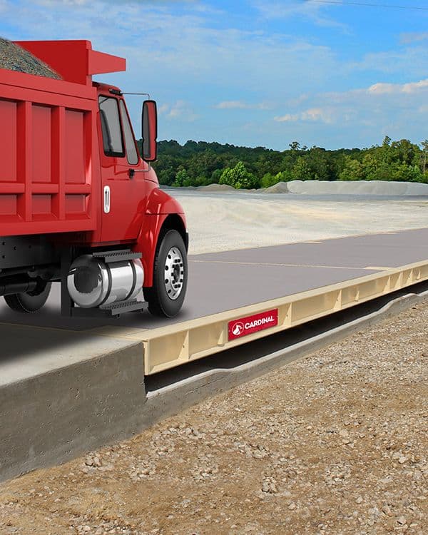 ARMOR Concrete Deck Truck Scales with Digital SmartCells