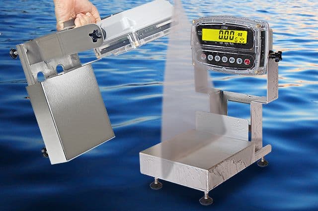 Admiral IP69K-Rated Washdown Bench Scales