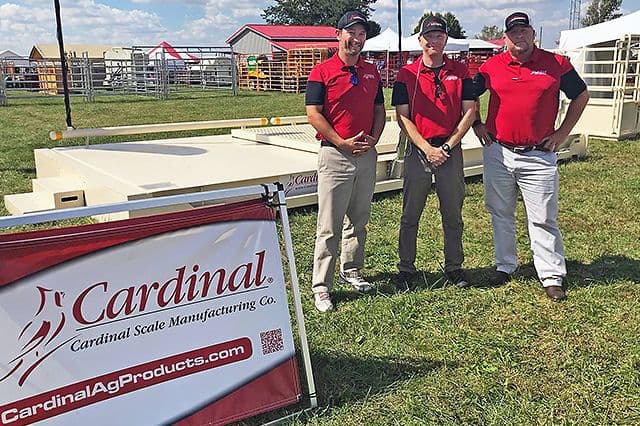 2018 Cardinal Scale Trade Show Schedule