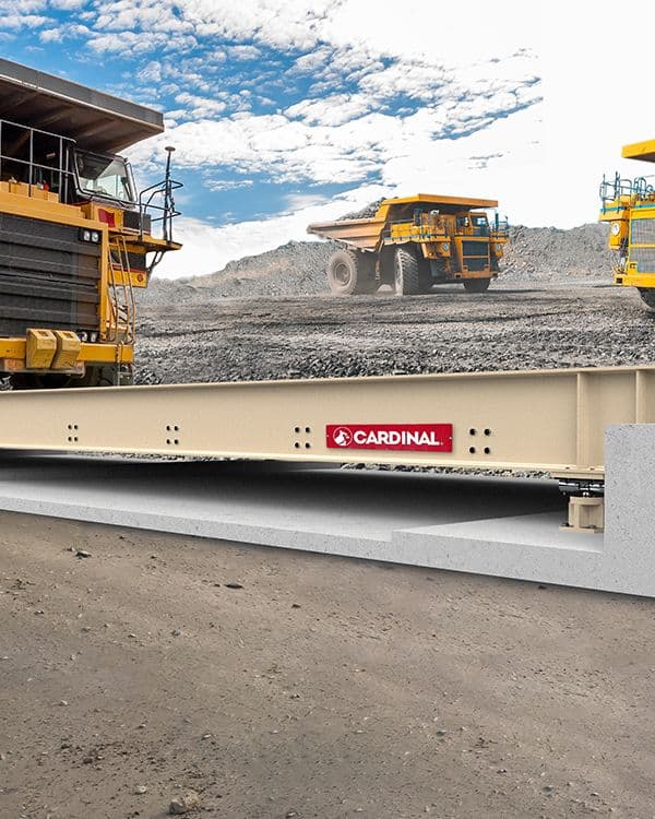 Olympus Concrete Deck Truck Scales with SCBD Digital Load Cells