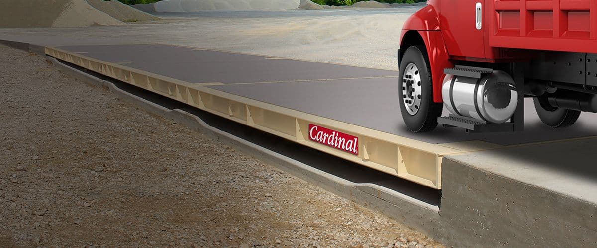 ARMOR Concrete Deck Truck Scales with Digital SmartCells