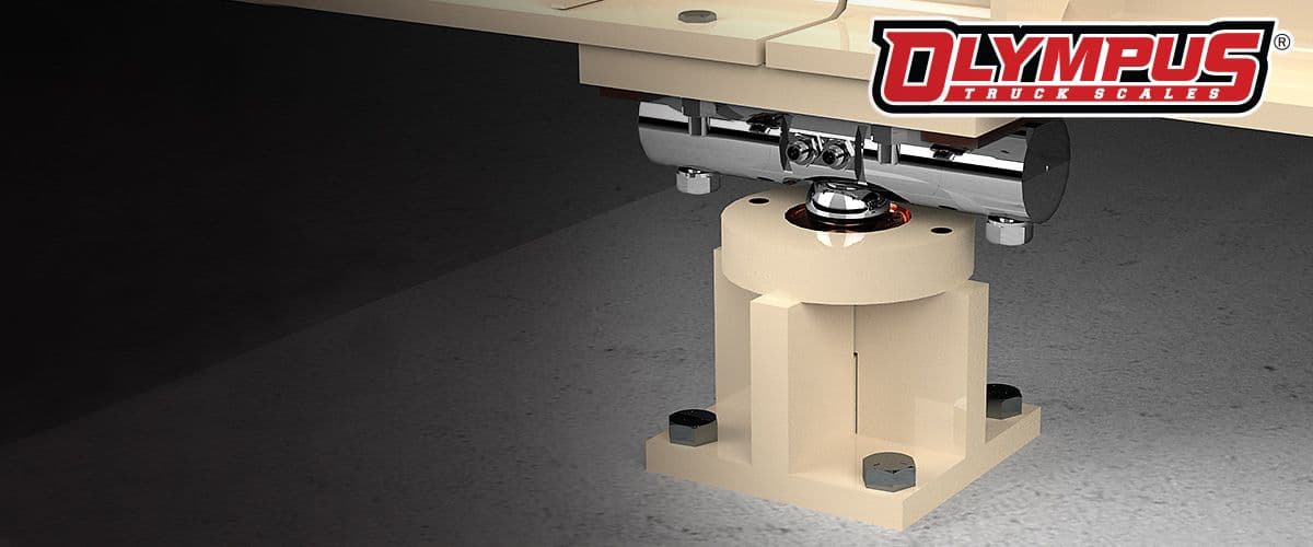 Olympus Concrete Deck Truck Scales with SCBD Digital Load Cells
